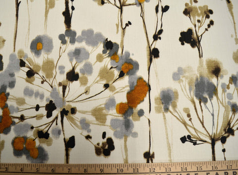 Dandelion Slate Bartson Fabric