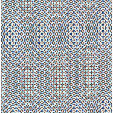Eebe Charcoal Floral Geometric Wallpaper