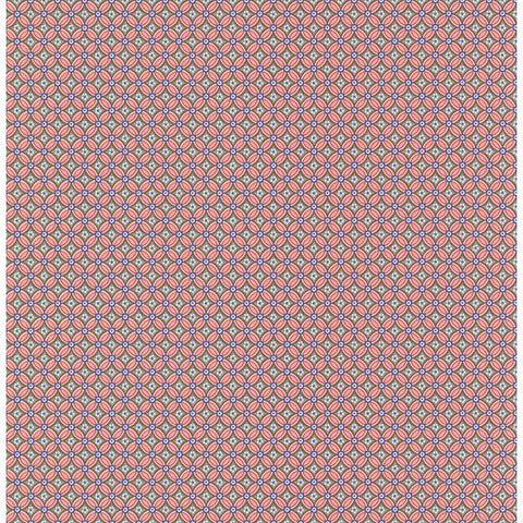 Eebe Grey Floral Geometric Wallpaper