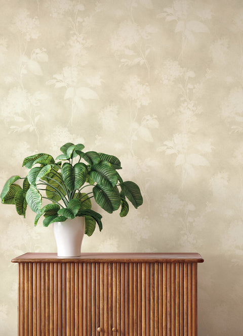 4202-481419 Izara Beige Botanical Wallpaper