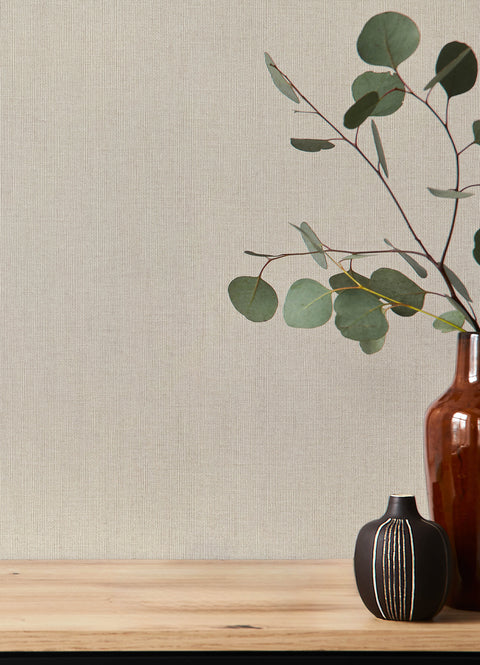 4202-484533 Naim Beige Solid Texture Wallpaper