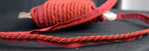 1/4 inch BC10008 88 Red Lip Cord Trim