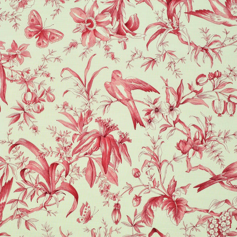 Audubon Toile Ruby P/Kaufmann Fabric