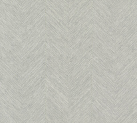 BO6603 Gray Metallic Chevron Wallpaper
