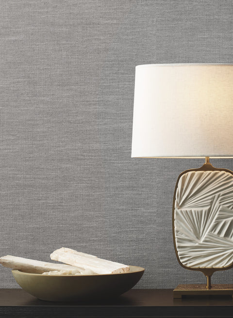 BO6613 Blue Paper and Thread Weave Wallpaper