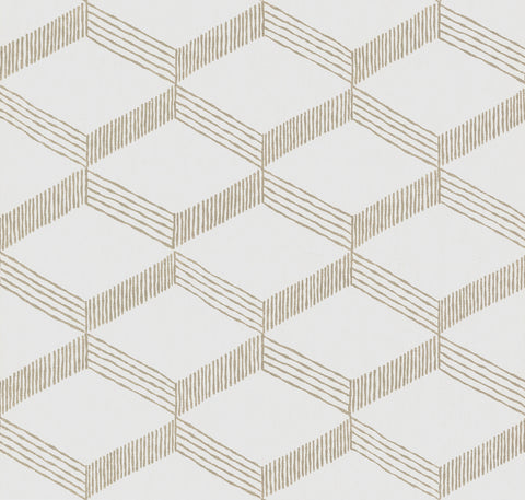 BO6724 Beige White Palisades Paperweave Wallpaper