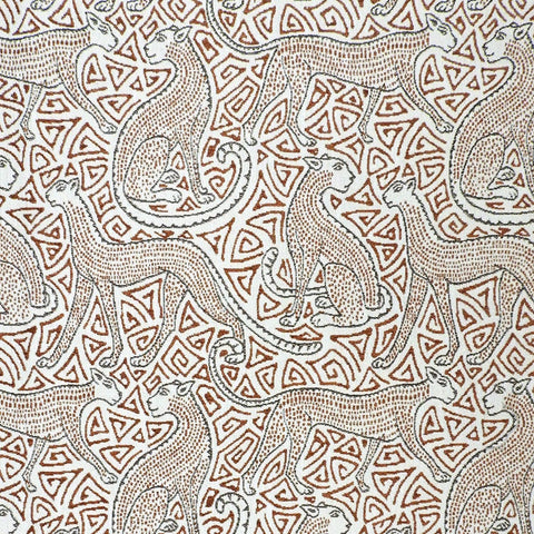 Bastet Nutmeg Regal Fabric