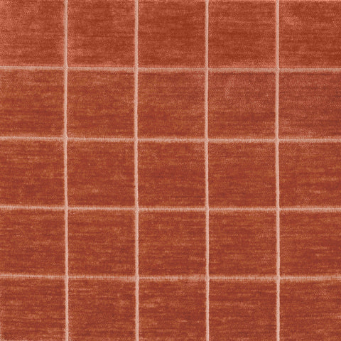 Block Terracotta Regal Fabric