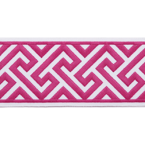 Capri Peony Greek Key Europatex Tape Trim