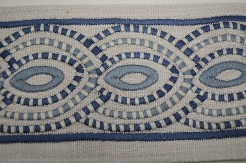 Arcors Santorni 4.5 inch Embroidered Europatex Tape Trim