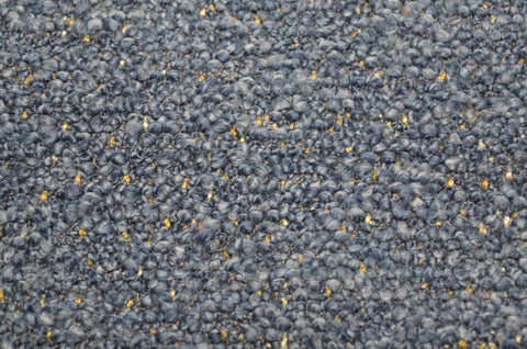 Fleck Indigo Boucle Fabric