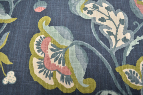 Lawrence Indigo Richloom Fabric
