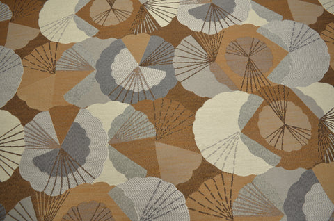 Bouquet Brown/Gray KB Textiles Fabric