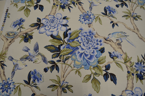 Mudan Porcelain P/K Lifestyles Fabric