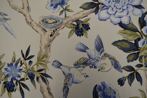 Mudan Porcelain P/K Lifestyles Fabric