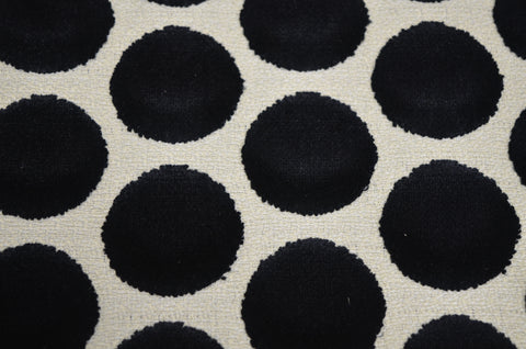 Buttons Black Regal Fabric
