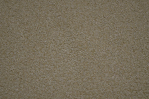 Boucle Bone Micro Curly Faux Fur Fabric