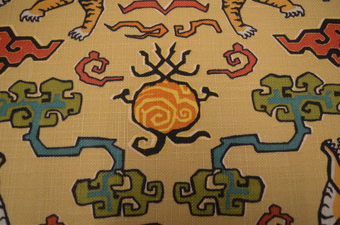 Tiger Republic 380 Saffron Covington Fabric