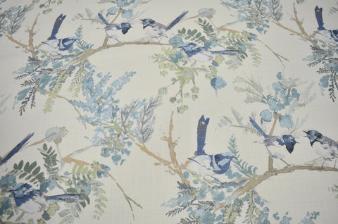 Emilia 524 Mediterranean Blue Covington Fabric