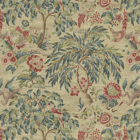 Forest & The Tree Linen P/K Lifestyles Fabric