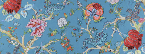 Ceylan Bachette 33 Blue Covington Fabric