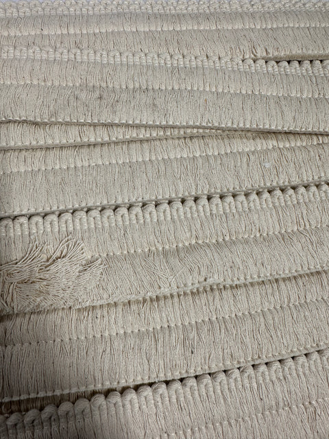 BIR413/1C Cotton 2 inch Brush Fringe
