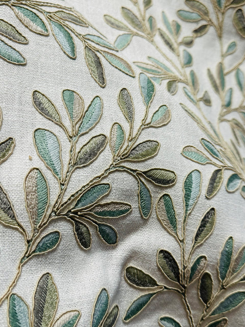 Leafage Seaglass P Kaufmann Fabric