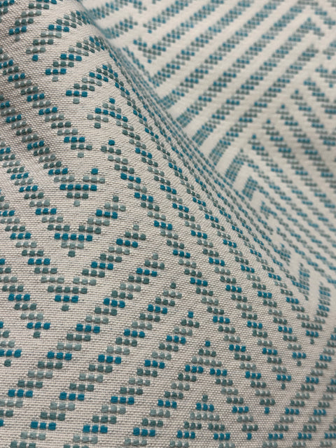Trivoli Turquoise Bella Dura Fabric