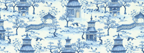 Kinjo 50 Bluebell Covington Fabric