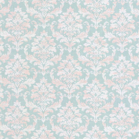 LAH Georgette Aqua Lillian August by Tempo Fabric