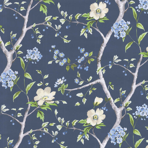LAH Jardin Navy Lillian August by Tempo Fabric