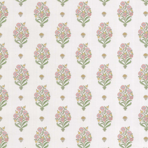 LAH Romantic Mughal Dusty Rose/Green Lillian August by Tempo Fabric