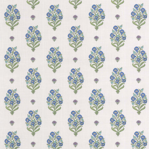 LAH Romantic Mughal Kiwi/Blue Lillian August by Tempo Fabric
