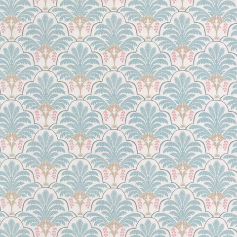 LAH Royal Palm Spa Blue Lillian August by Tempo Fabric