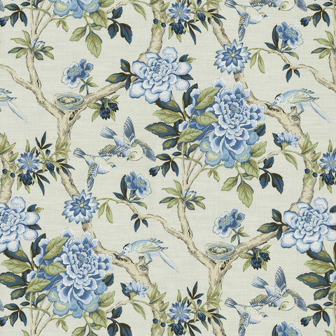 Mudan Porcelain P/K Lifestyles Fabric