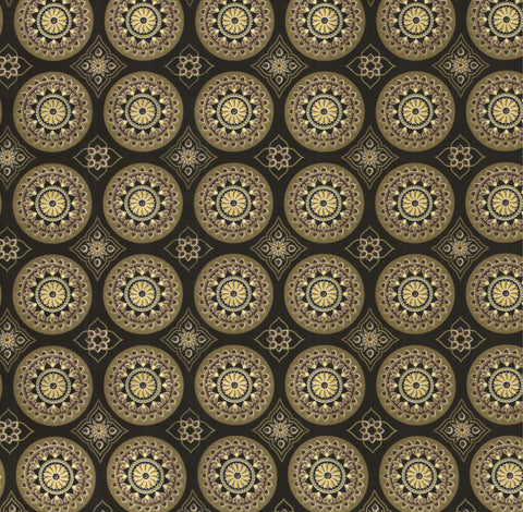 OD Sundial Black Tempo Fabric