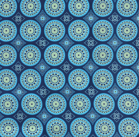 OD Sundial Navy Tempo Fabric