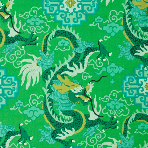 Royal Dragon Jade Green P/Kaufmann Fabric