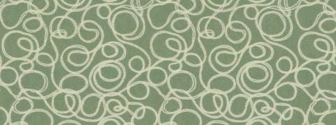 Squiggles 22 Sage Covington Fabric