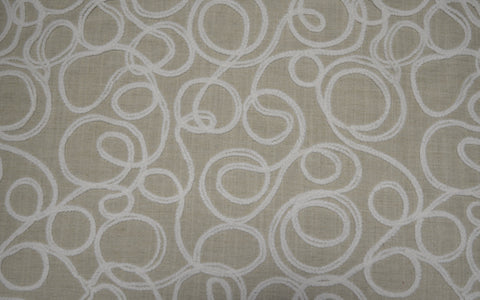 Squiggles 197 Flax Covington Fabric