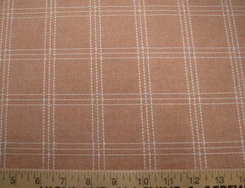Catalina Check Clay P/K Lifestyles Fabric