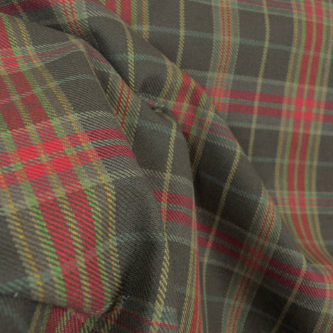D2891 Parkhill Chestnut Plaid Fabric