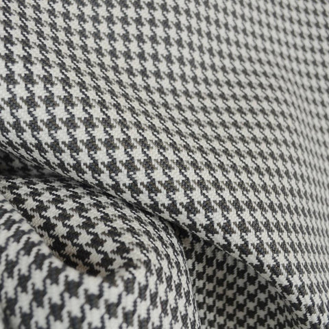 D2924 Houndstooth Charcoal Upholstery Fabric