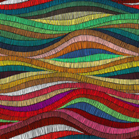 OD Kenya Rouge Tempo Fabric