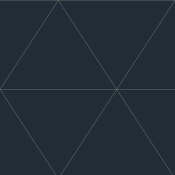 2973-91011 Twilight Black Geometric Wallpaper
