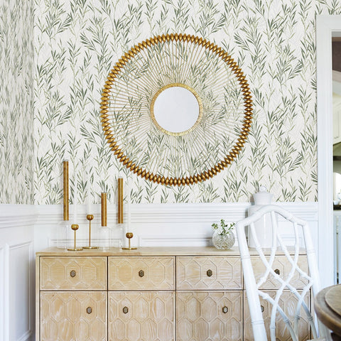 2979-36712-3 Bondi Green Botanical Wallpaper