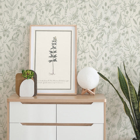 2979-37363-5 Nami Olive Floral Wallpaper