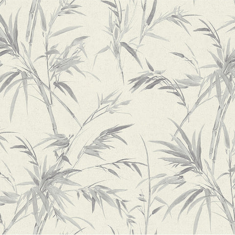 2979-37376-5 Hali Silver Fronds Wallpaper