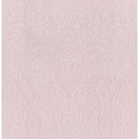 2973-87368 Maris Pink Flock Damask Wallpaper