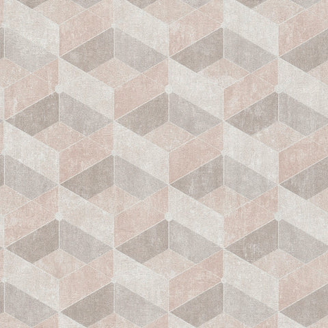 4082-382021 Muir Pastel Geo Wallpaper